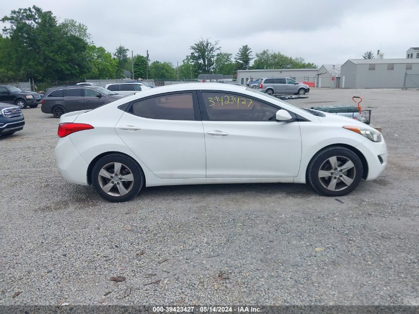 2011 Hyundai Elantra Gls VIN: 5NPDH4AEXBH004378 Lot: 39423427