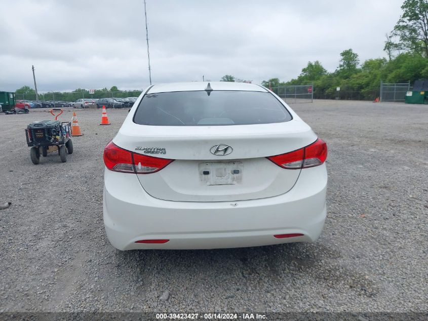 2011 Hyundai Elantra Gls VIN: 5NPDH4AEXBH004378 Lot: 39423427