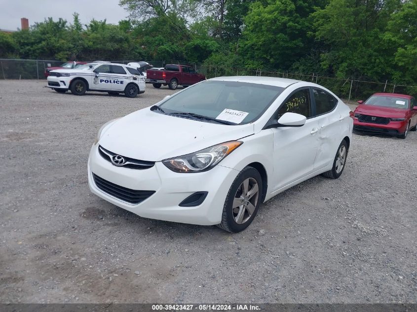 2011 Hyundai Elantra Gls VIN: 5NPDH4AEXBH004378 Lot: 39423427