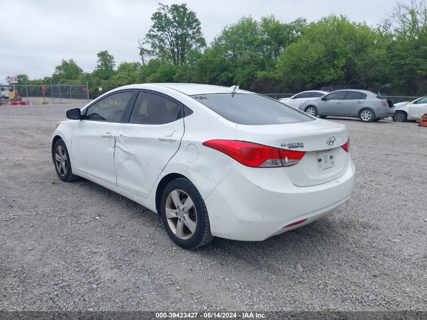 2011 Hyundai Elantra Gls VIN: 5NPDH4AEXBH004378 Lot: 39423427