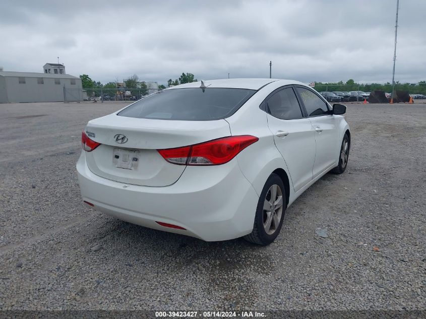 2011 Hyundai Elantra Gls VIN: 5NPDH4AEXBH004378 Lot: 39423427