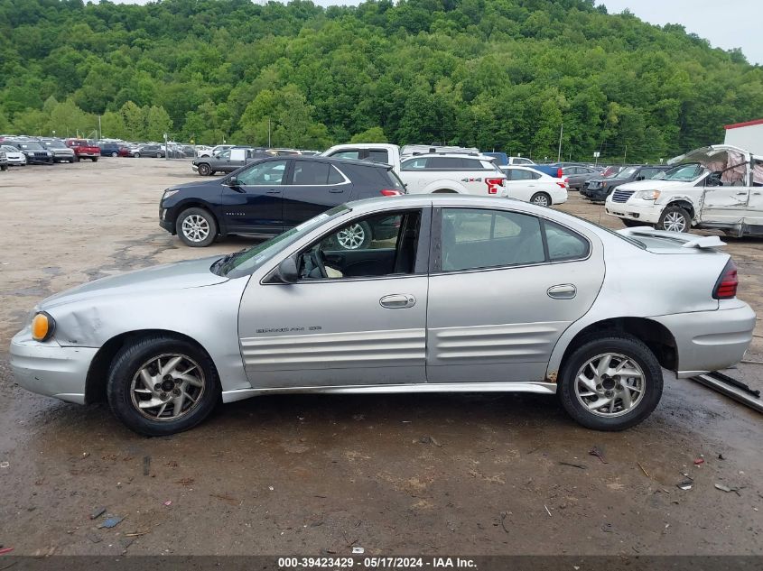 2003 Pontiac Grand Am Se1 VIN: 1G2NF52E33C237227 Lot: 39423429