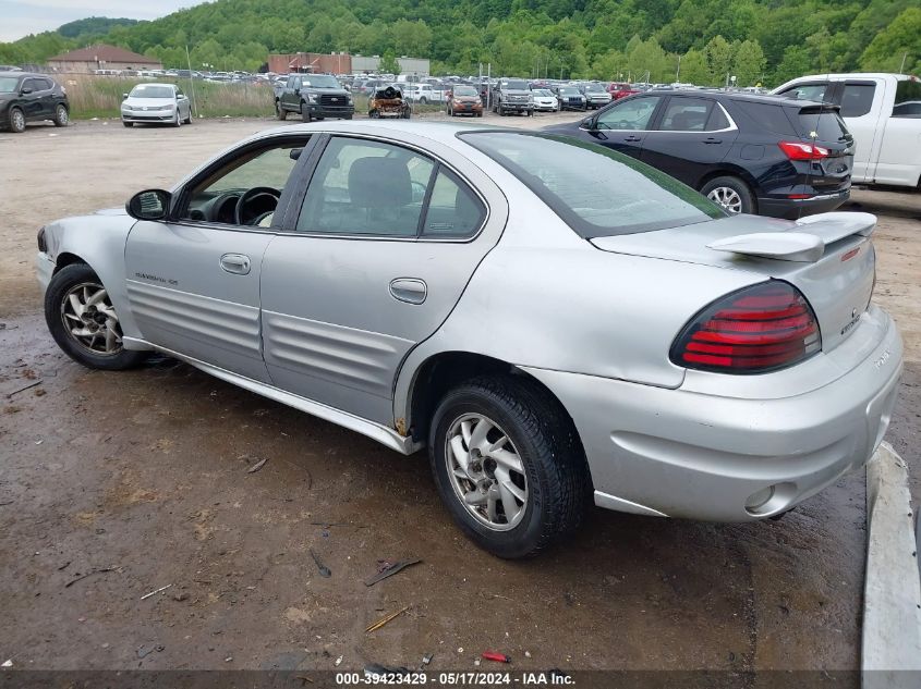 2003 Pontiac Grand Am Se1 VIN: 1G2NF52E33C237227 Lot: 39423429