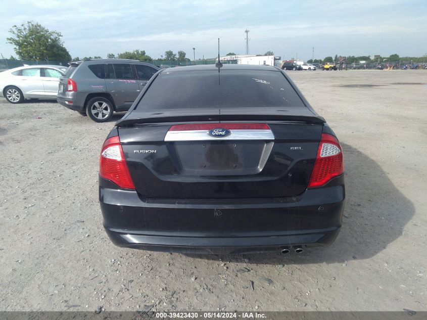 2012 Ford Fusion Sel VIN: 3FAHP0JAXCR289307 Lot: 39423430