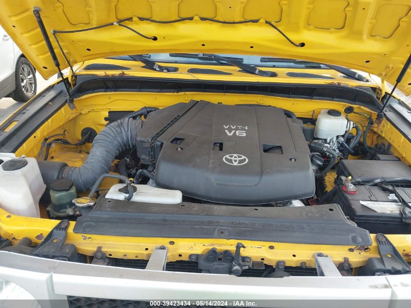 2007 Toyota Fj Cruiser VIN: JTEBU11F170083238 Lot: 39423434