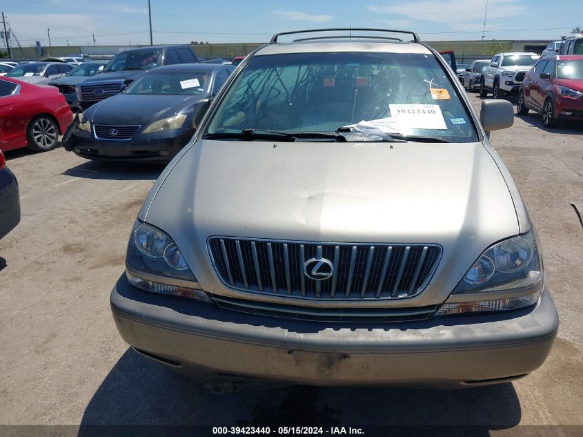 1999 Lexus Rx 300 VIN: JT6HF10U8X0090025 Lot: 39423440