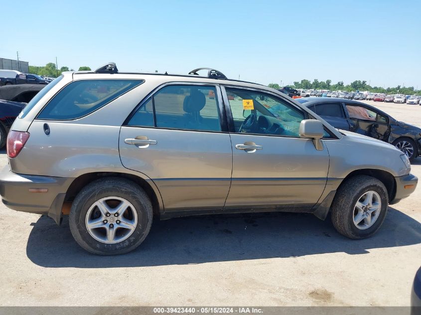 1999 Lexus Rx 300 VIN: JT6HF10U8X0090025 Lot: 39423440