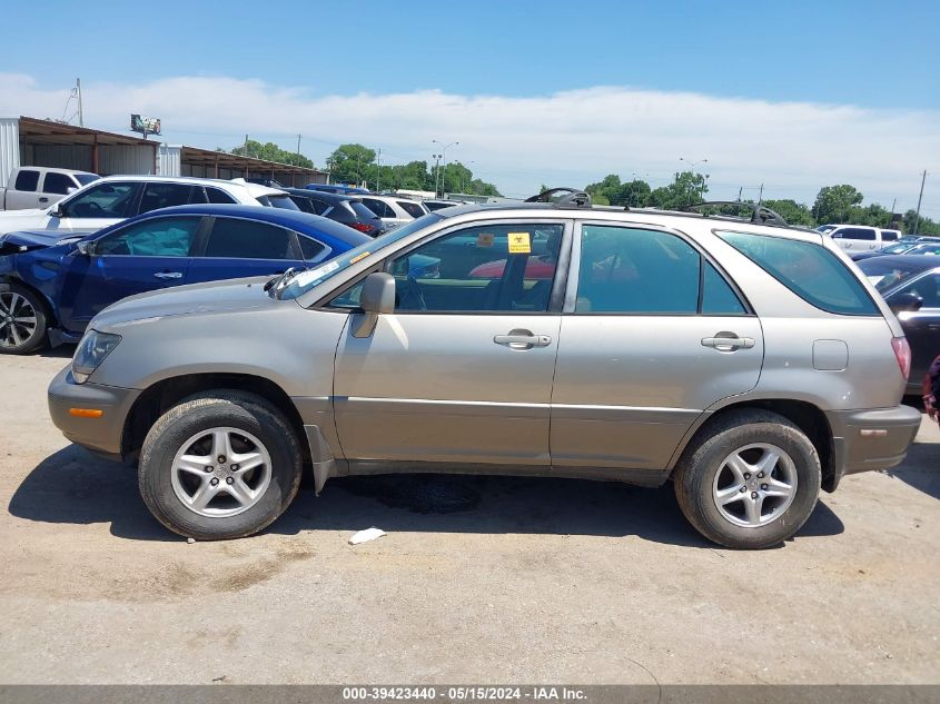 1999 Lexus Rx 300 VIN: JT6HF10U8X0090025 Lot: 39423440