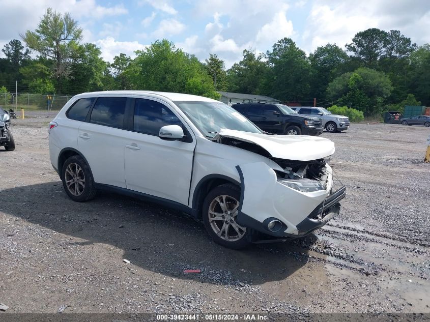 2015 Mitsubishi Outlander Se VIN: JA4AD3A36FZ002837 Lot: 39423441