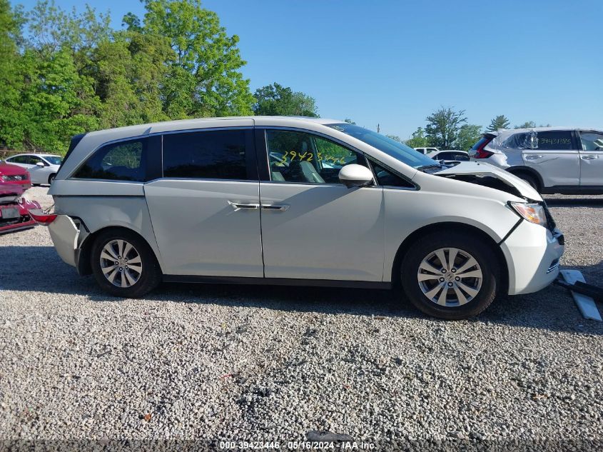 2015 Honda Odyssey Ex-L VIN: 5FNRL5H64FB109088 Lot: 39423446