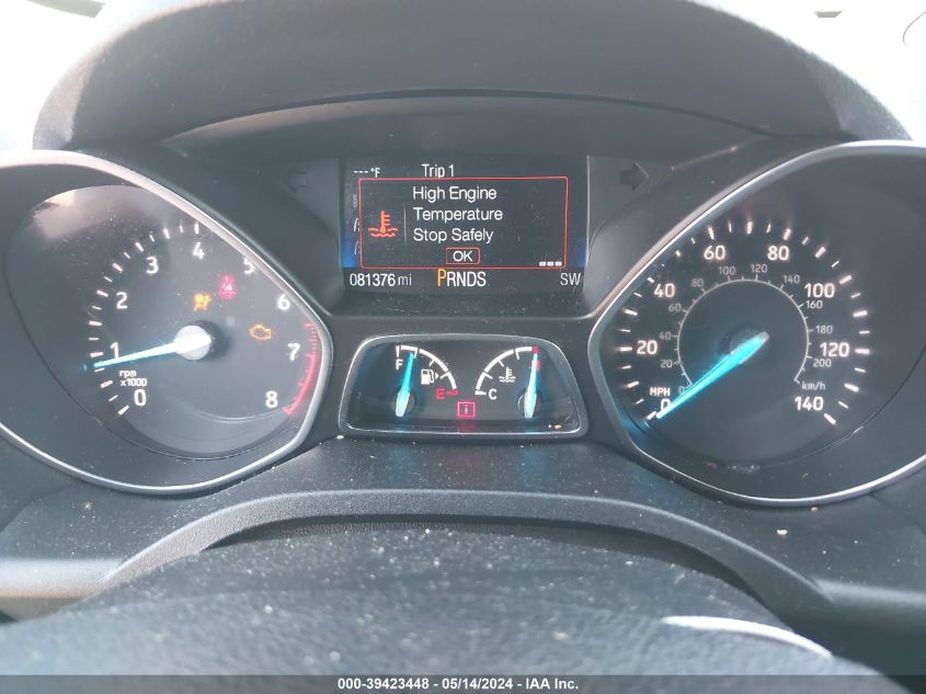 2017 Ford Escape Se VIN: 1FMCU9GD4HUD72102 Lot: 39423448