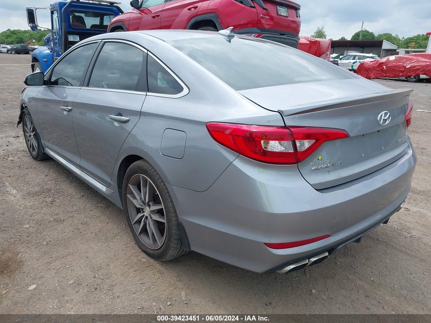 VIN 5NPE34AB1HH497482 2017 HYUNDAI SONATA SPORT 2.0T