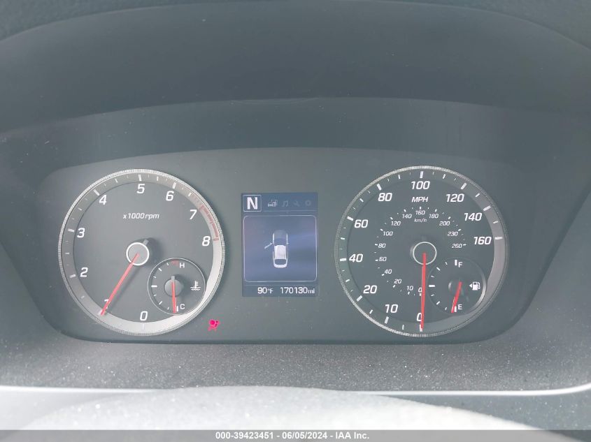 2017 Hyundai Sonata Sport 2.0T VIN: 5NPE34AB1HH497482 Lot: 39423451