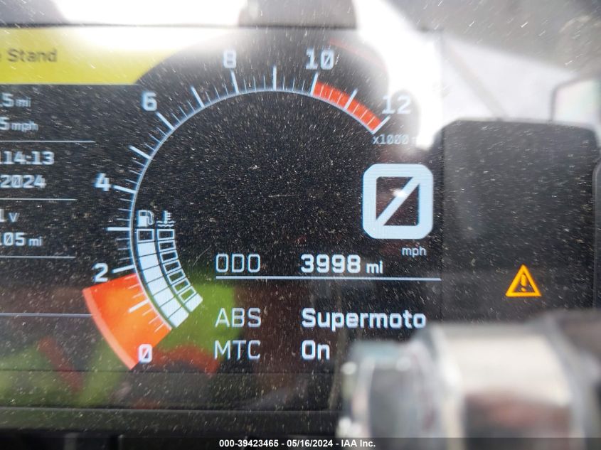 2022 Ktm 390 Rc VIN: MD2JYJ404NC214776 Lot: 39423465