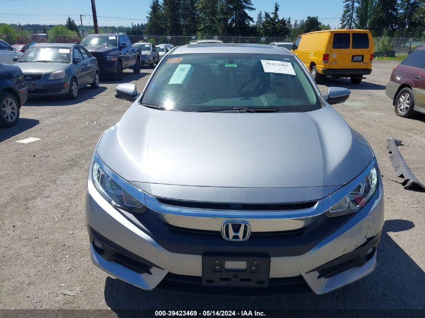 2016 Honda Civic Ex-L VIN: 2HGFC1F72GH639208 Lot: 39423469