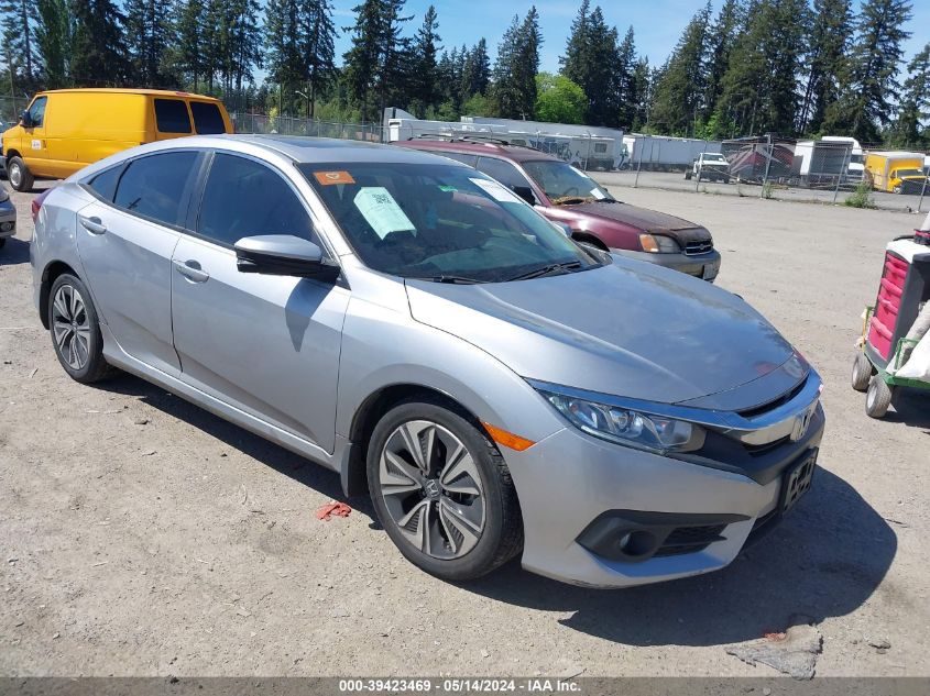 2016 Honda Civic Ex-L VIN: 2HGFC1F72GH639208 Lot: 39423469