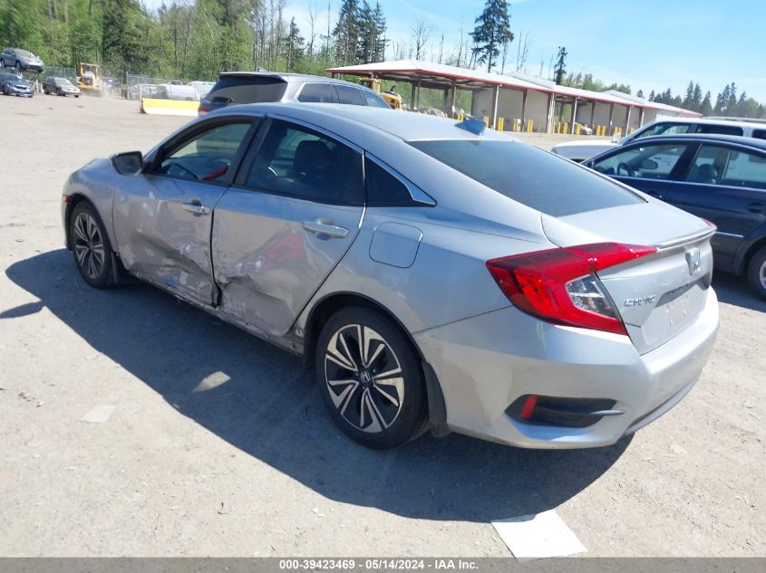 2016 Honda Civic Ex-L VIN: 2HGFC1F72GH639208 Lot: 39423469