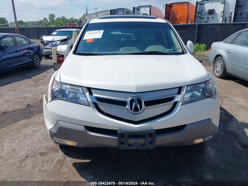 2009 Acura Mdx Technology Package VIN: 2HNYD28629H524085 Lot: 39423479