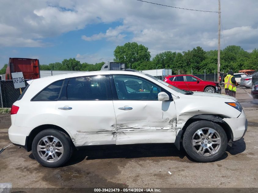 2009 Acura Mdx Technology Package VIN: 2HNYD28629H524085 Lot: 39423479