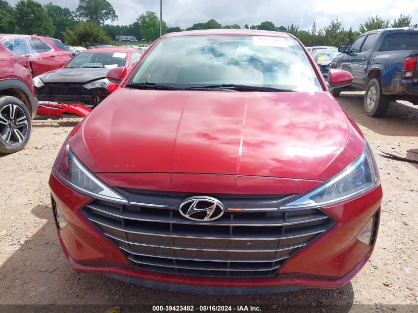 2019 Hyundai Elantra Sel VIN: KMHD84LF8KU809545 Lot: 39423482