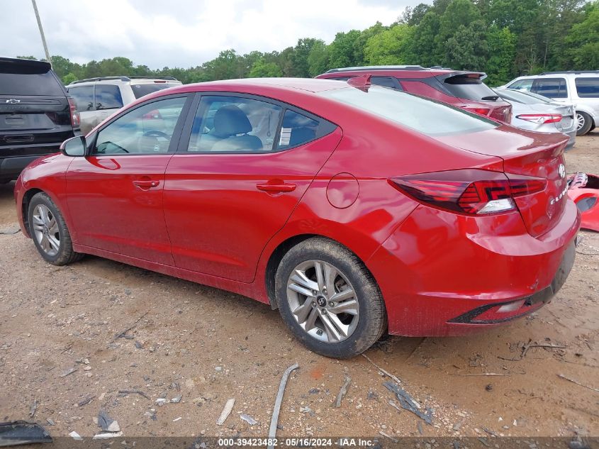 2019 Hyundai Elantra Sel VIN: KMHD84LF8KU809545 Lot: 39423482