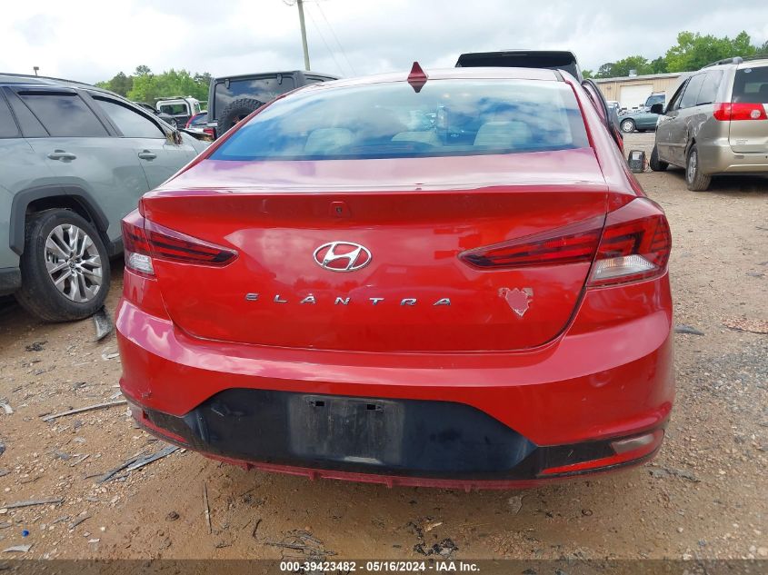 2019 Hyundai Elantra Sel VIN: KMHD84LF8KU809545 Lot: 39423482