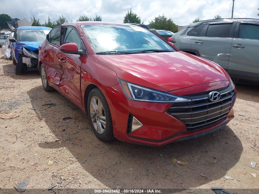 2019 Hyundai Elantra Sel VIN: KMHD84LF8KU809545 Lot: 39423482