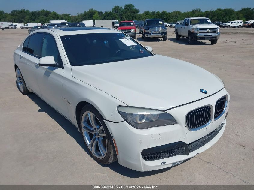 2011 BMW 750Li VIN: WBAKB8C50BCY64585 Lot: 39423485