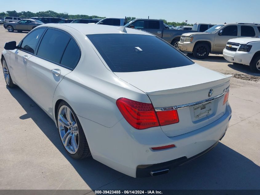 2011 BMW 750Li VIN: WBAKB8C50BCY64585 Lot: 39423485