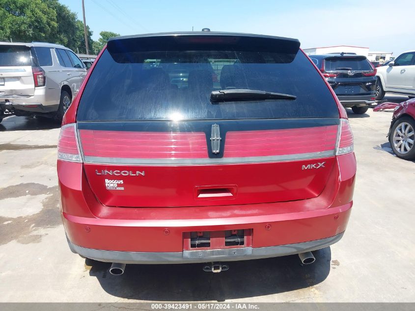 2007 Lincoln Mkx VIN: 2LMDU68C47BJ27513 Lot: 39423491