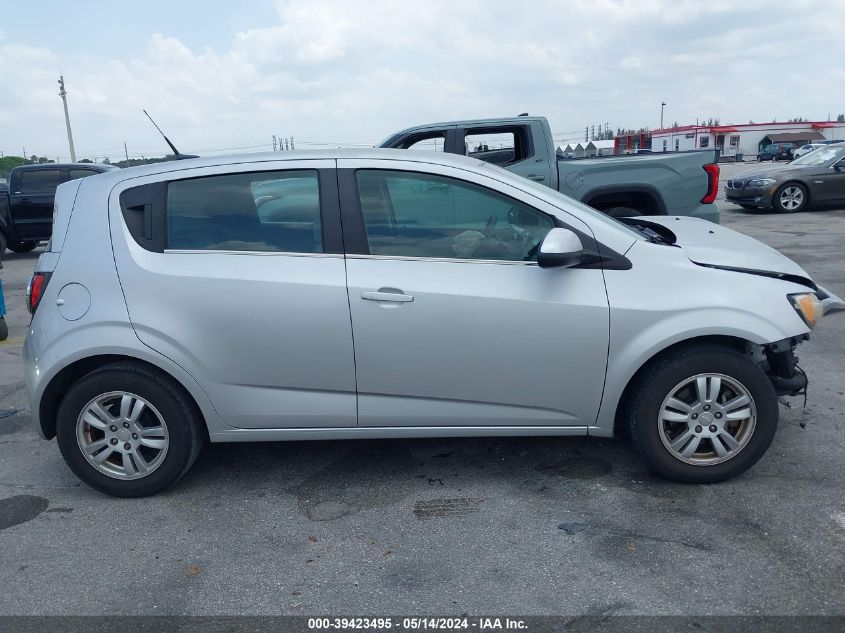 2013 Chevrolet Sonic Lt Auto VIN: 1G1JC6SB0D4182609 Lot: 39423495