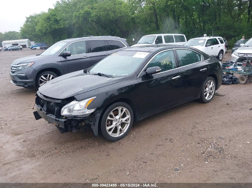 2012 Nissan Maxima 3.5 Sv VIN: 1N4AA5APXCC838698 Lot: 39423498