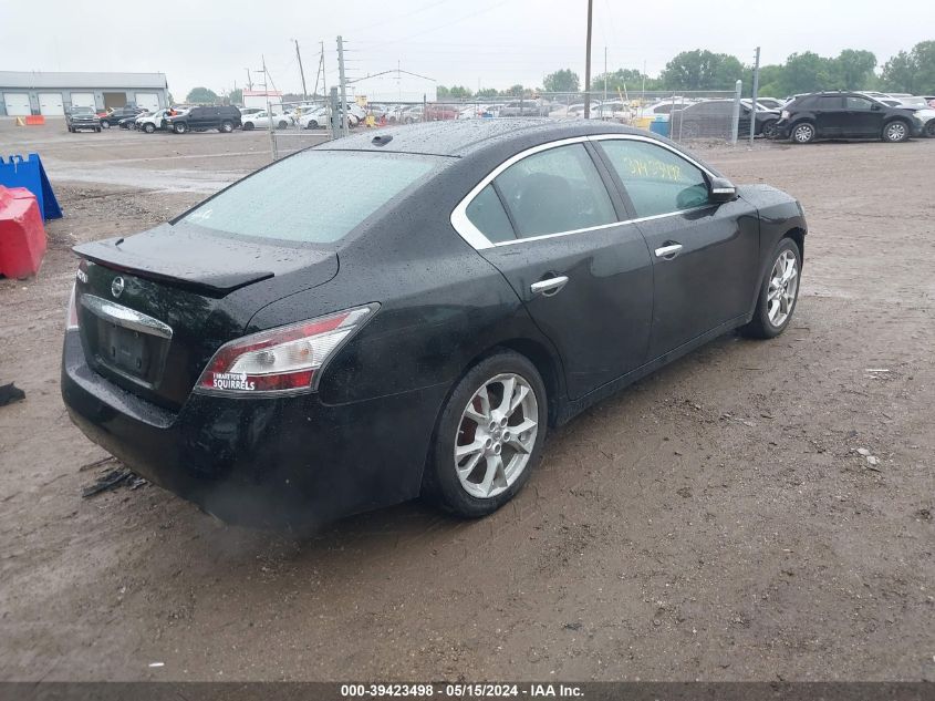 2012 Nissan Maxima 3.5 Sv VIN: 1N4AA5APXCC838698 Lot: 39423498