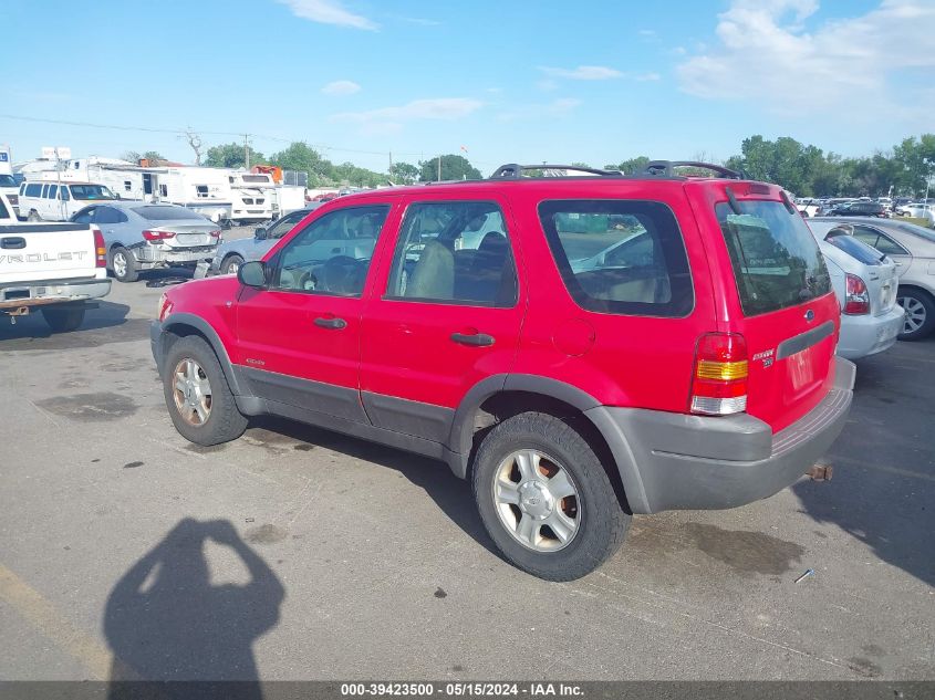 2001 Ford Escape Xlt VIN: 1FMYU04141KA36060 Lot: 39423500