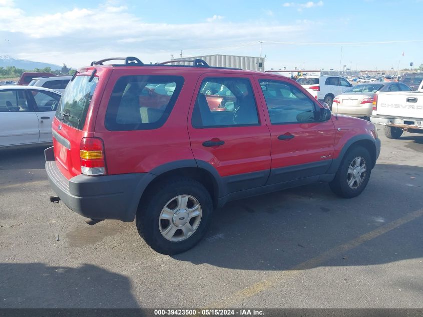 2001 Ford Escape Xlt VIN: 1FMYU04141KA36060 Lot: 39423500