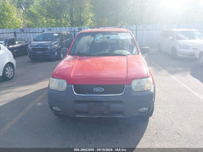 2001 Ford Escape Xlt VIN: 1FMYU04141KA36060 Lot: 39423500