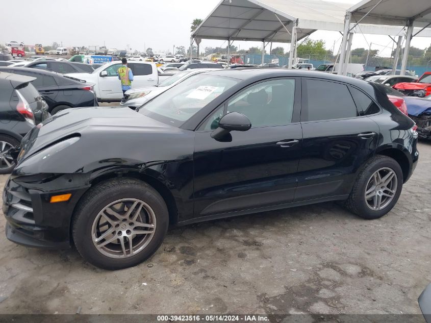 2021 Porsche Macan VIN: WP1AA2A55MLB11010 Lot: 39423516