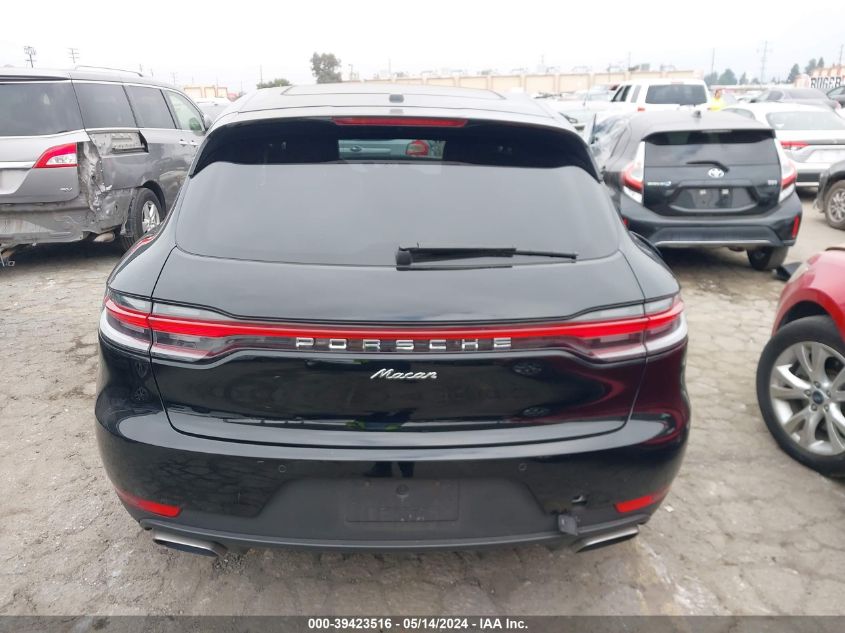 2021 Porsche Macan VIN: WP1AA2A55MLB11010 Lot: 39423516