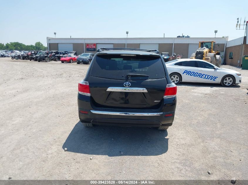 2013 Toyota Highlander Se V6 VIN: 5TDBK3EH7DS236053 Lot: 39423528