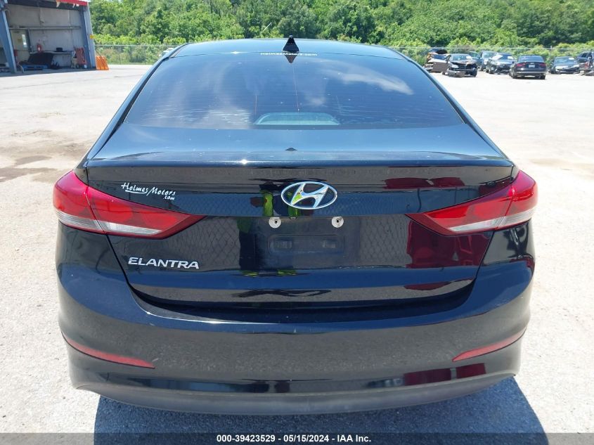 2018 Hyundai Elantra Sel VIN: 5NPD84LF2JH285337 Lot: 39423529