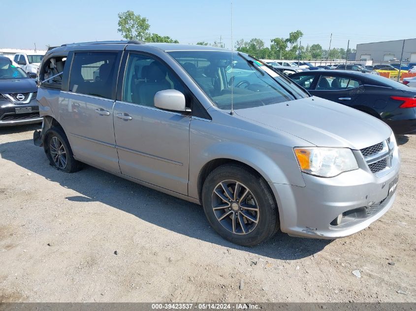 2017 Dodge Grand Caravan Sxt VIN: 2C4RDGCG1HR715075 Lot: 39423537