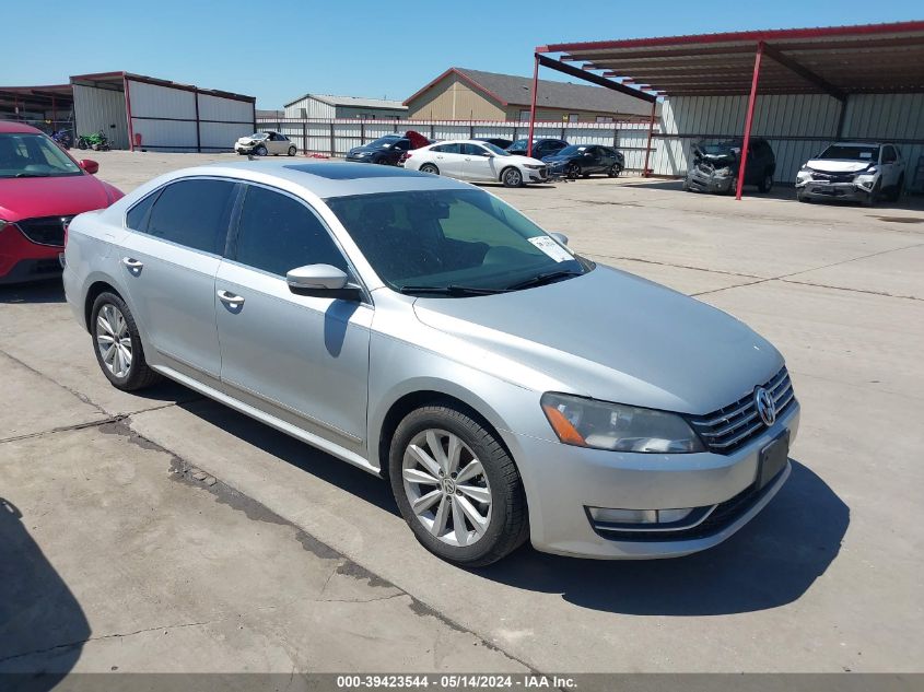 2013 Volkswagen Passat 2.5L Sel Premium VIN: 1VWCH7A30DC027045 Lot: 39423544