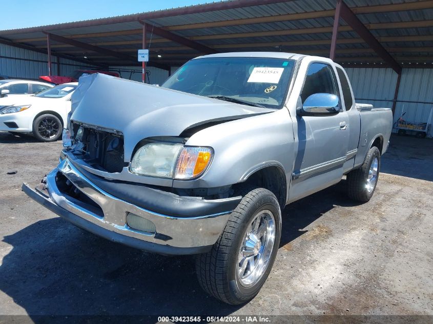 2002 Toyota Tundra Sr5 VIN: 5TBRT34112S288493 Lot: 39423545