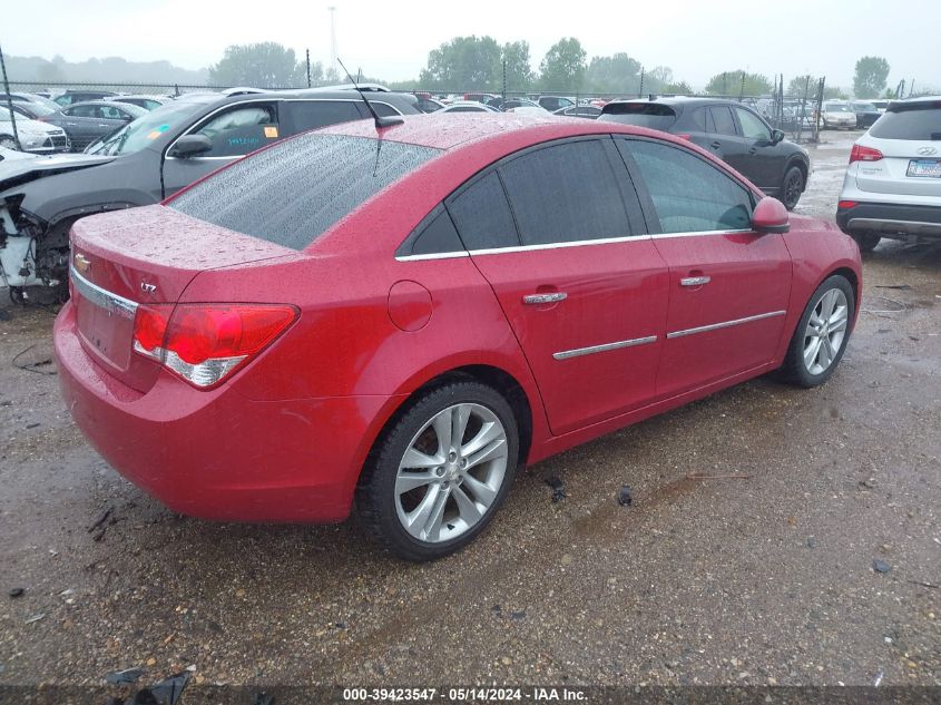 2014 Chevrolet Cruze Ltz VIN: 1G1PG5SB8E7186657 Lot: 39423547