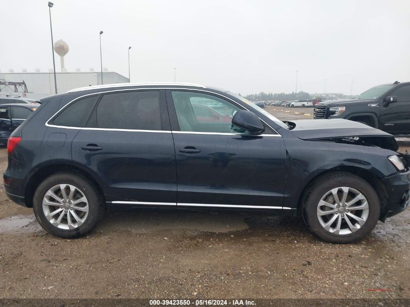 2014 Audi Q5 2.0T Premium VIN: WA1LFAFP7EA010493 Lot: 39423550