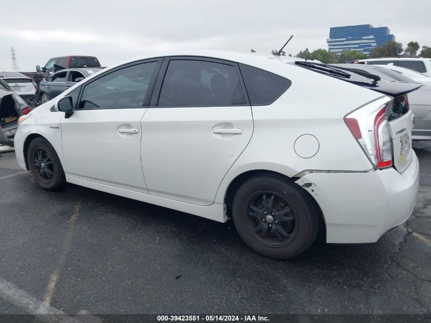 2015 Toyota Prius Two VIN: JTDKN3DU5F1911341 Lot: 39423551