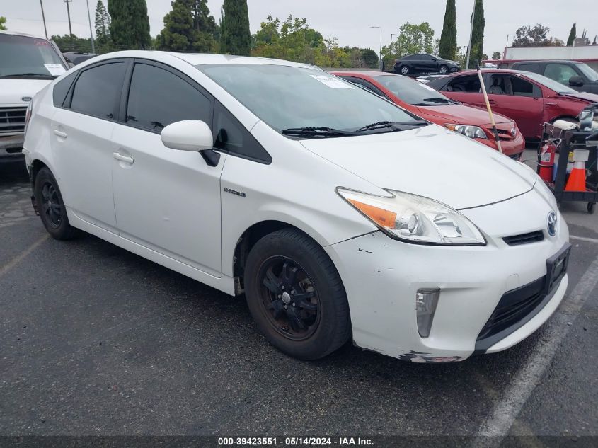 2015 Toyota Prius Two VIN: JTDKN3DU5F1911341 Lot: 39423551