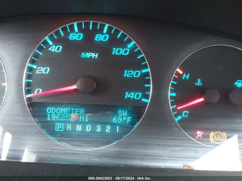 2011 Chevrolet Impala Lt VIN: 2G1WG5EK9B1275301 Lot: 39423553