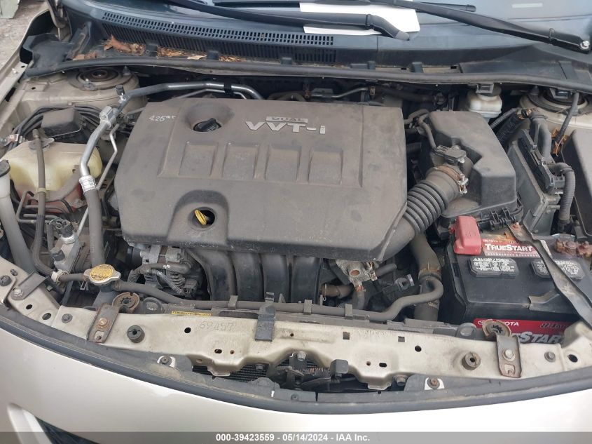 2010 Toyota Corolla Le VIN: 2T1BU4EE0AC345478 Lot: 39423559