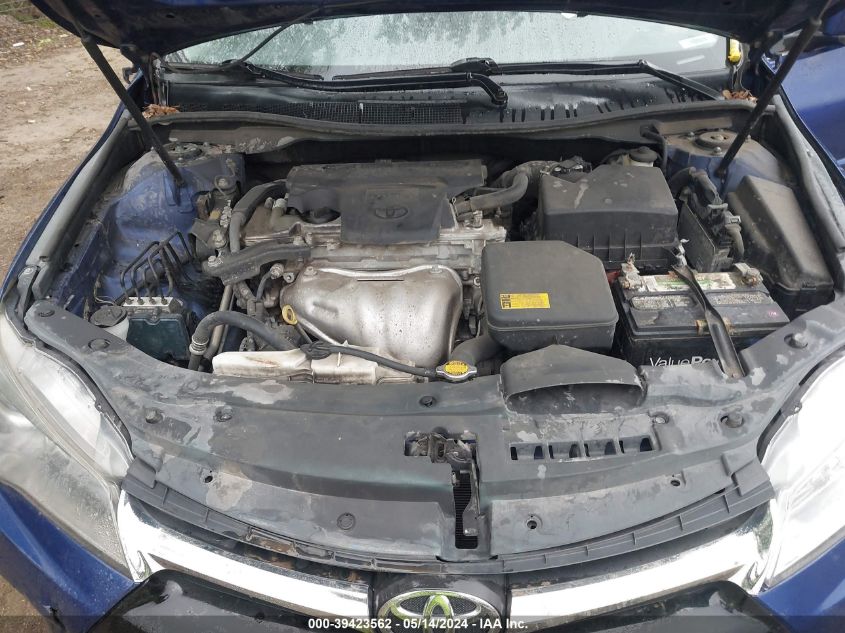 2015 Toyota Camry Se VIN: 4T1BF1FK2FU951397 Lot: 39423562